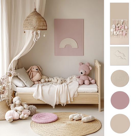 Farben im Kinderzimmer – so wählen Sie die perfekte Kombination mit Wandkissen-Paneelen