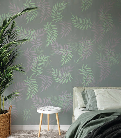 PALM Blatt Wandschablone - Trophäisches BlattWand Schablone