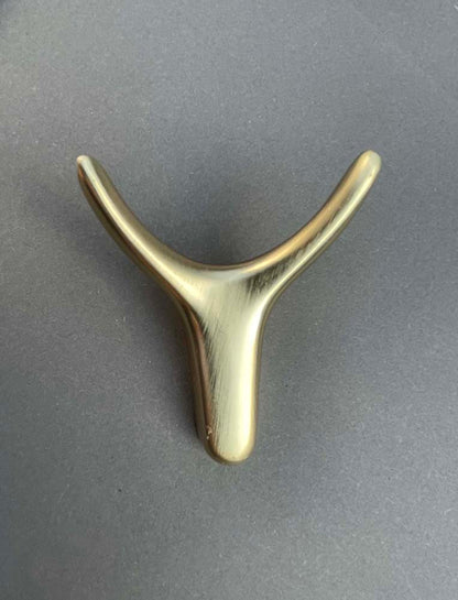 Einzelne Rentier Wandhaken im modernen Skandinavischem Stil. Goldene - Schwarze - Silberne - Anthrazit Metallhaken Wandhaken für Eingang