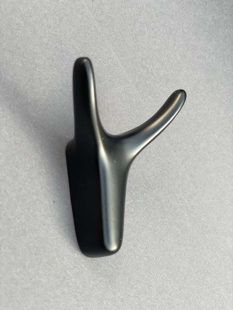 Einzelne Rentier Wandhaken im modernen Skandinavischem Stil. Goldene - Schwarze - Silberne - Anthrazit Metallhaken Wandhaken für Eingang