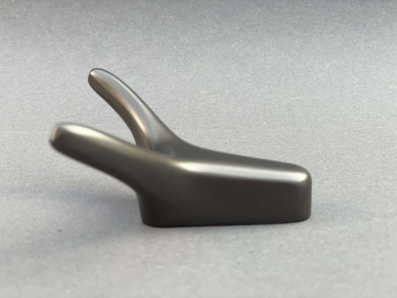 Einzelne Rentier Wandhaken im modernen Skandinavischem Stil. Goldene - Schwarze - Silberne - Anthrazit Metallhaken Wandhaken für Eingang
