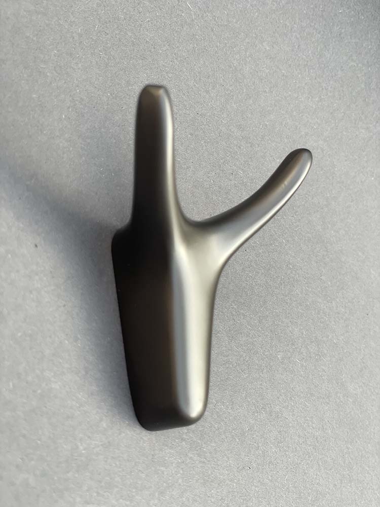 Einzelne Rentier Wandhaken im modernen Skandinavischem Stil. Goldene - Schwarze - Silberne - Anthrazit Metallhaken Wandhaken für Eingang