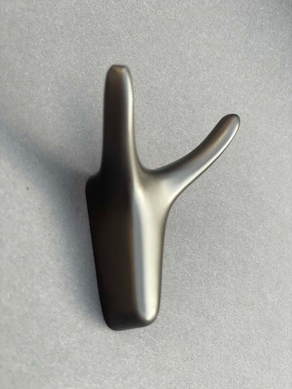 Einzelne Rentier Wandhaken im modernen Skandinavischem Stil. Goldene - Schwarze - Silberne - Anthrazit Metallhaken Wandhaken für Eingang