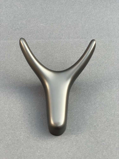 Einzelne Rentier Wandhaken im modernen Skandinavischem Stil. Goldene - Schwarze - Silberne - Anthrazit Metallhaken Wandhaken für Eingang