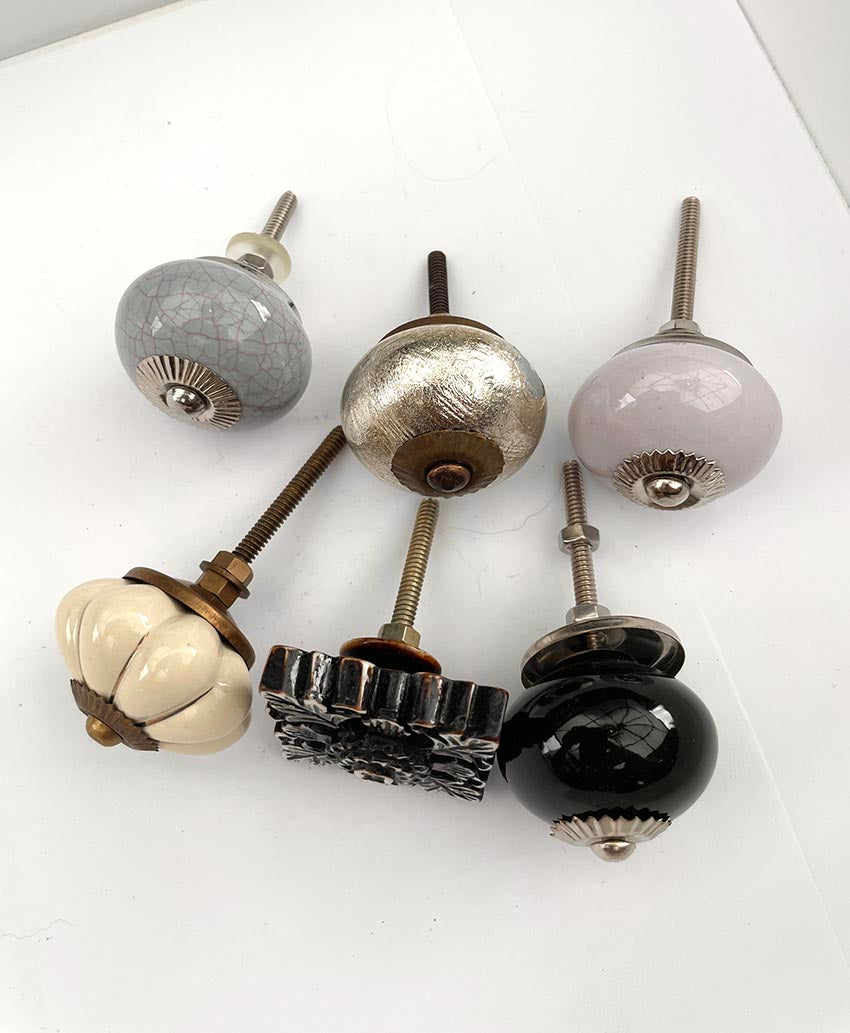 Set von 6 Stück Schubladengriffe Möbelgriffe