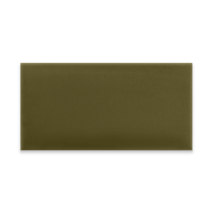 SOFIA Samt Wandkissen Polsterpaneele - Khaki - Polsterwand