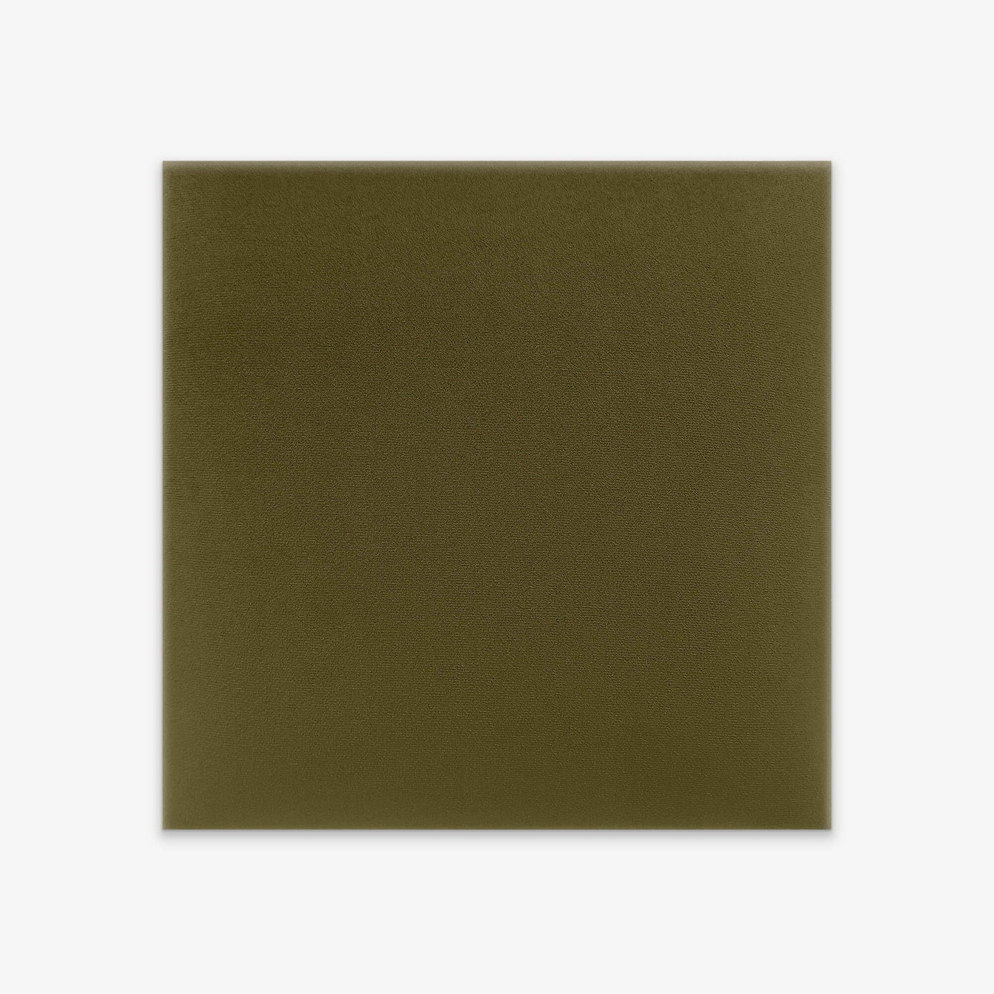 SOFIA Samt Wandkissen Polsterpaneele - Khaki - Polsterwand