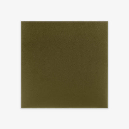 SOFIA Samt Wandkissen Polsterpaneele - Khaki - Polsterwand