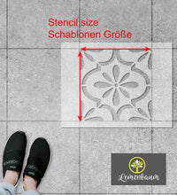 Lade das Bild in den Galerie-Viewer, MAROKKO - Dekorative Moderne Schablone für Terrassenplatten - Betonplatten - Fliesen Schablone
