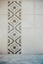 Charger l&#39;image dans la galerie, MARRAKESH - Wandschablone - Moderne Blumenschablone für Boden - Fliesen Schablone
