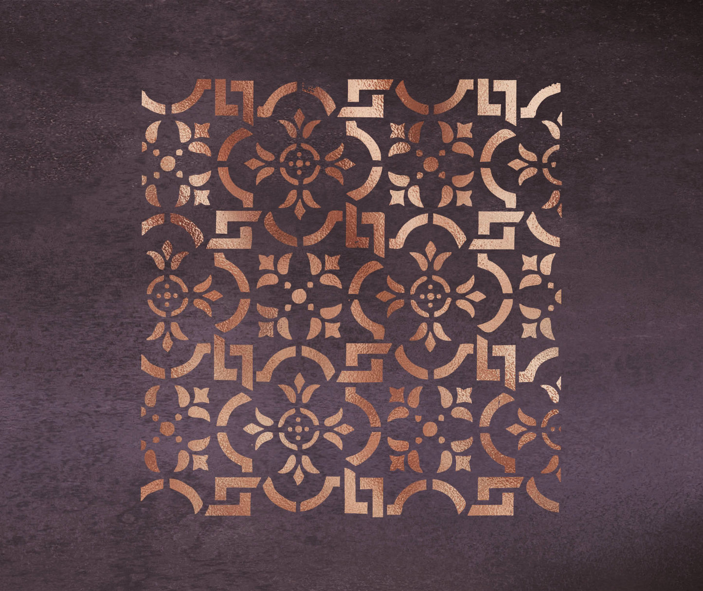 CAIRO - Marokkanische Wandschablone - für Möbel, Textil oder Basteln