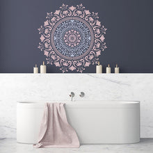 Lade das Bild in den Galerie-Viewer, YOGA - Mandala Wandschablone - Yoga Mandala Wandschablone -
