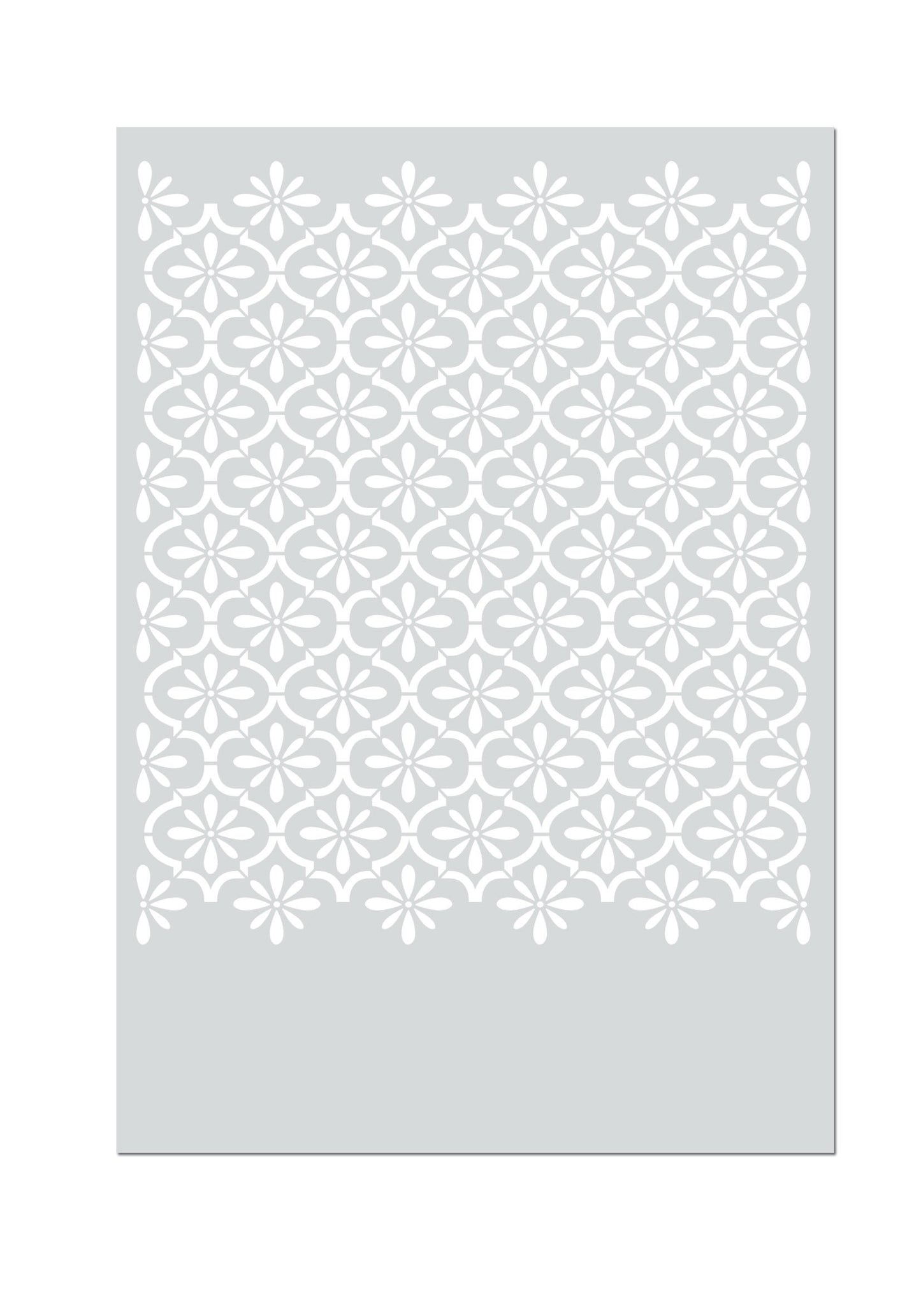AGADIR - Marokkanische Wandschablone - Schablone für Wand, Möbel, Textil