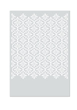 Charger l&#39;image dans la galerie, AGADIR - Marokkanische Wandschablone - Schablone für Wand, Möbel, Textil
