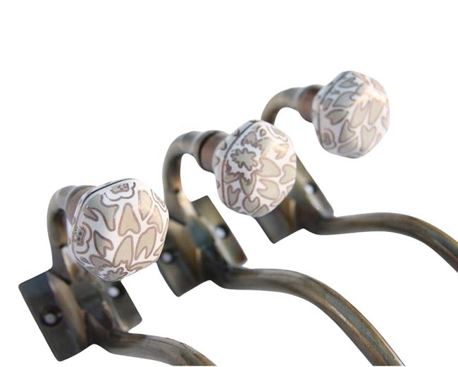 Patère de style oriental – avec motif élégant