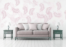 Load image into Gallery viewer, PALM Blatt Wandschablone - Trophische Blatt Wand Schablone
