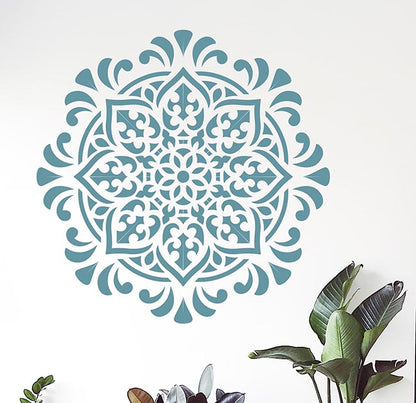 BOHO - Mandala Wand Schablonen - Schablonen für Boden, Fliesen, Möbel oder Textil