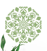 Load image into Gallery viewer, KONTIKI - Mandala Wand Schablonen - Schablonen für Boden, Fliesen, Möbel oder Textil
