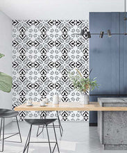 Load image into Gallery viewer, SEVILLA - Terrassenplatten Schablone - Moderne Blumenschablone für die Wand - Fliesen Schablone
